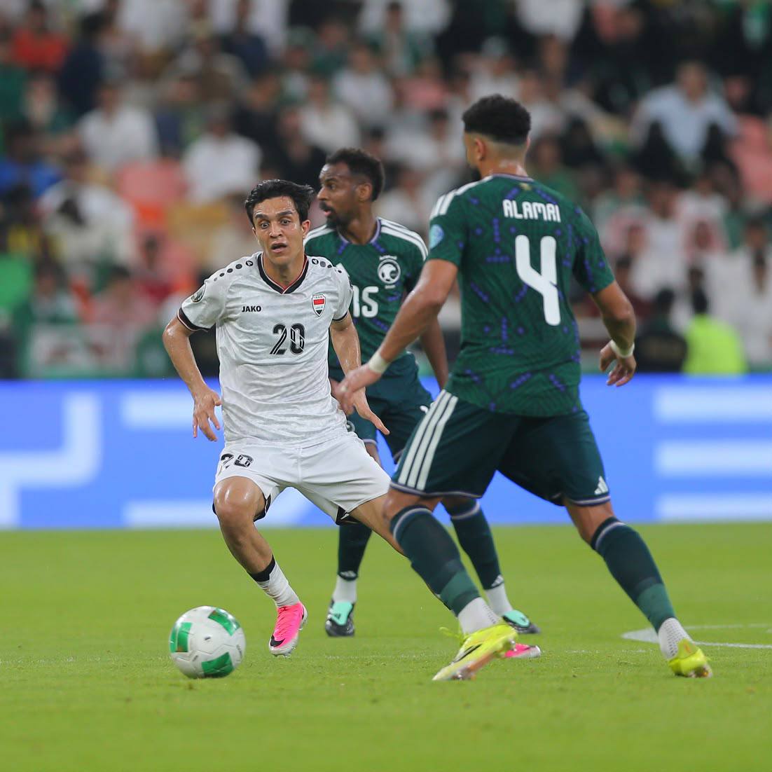 المنتخب السعودي يضيف الهدف الثاني في مرمى العراق