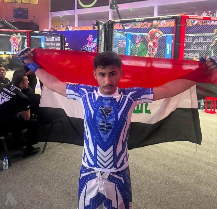 رفضًا لمواجهة لاعب (إسرائيلي).. البطل العراقي ضاري العبيدي ينسحب من بطولة العالم للفنون القتالية