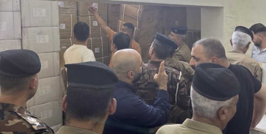 شرطة الرصافة تداهم داراً سكنية وتضبط كميات كبيرة من الأدوية غير المرخصة