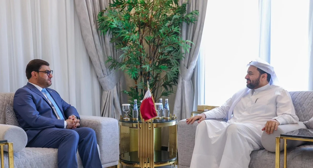وزير الدولة بوزارة الخارجية يجتمع مع رئيس هيئة المستشارين لرئيس مجلس الوزراء العراقي