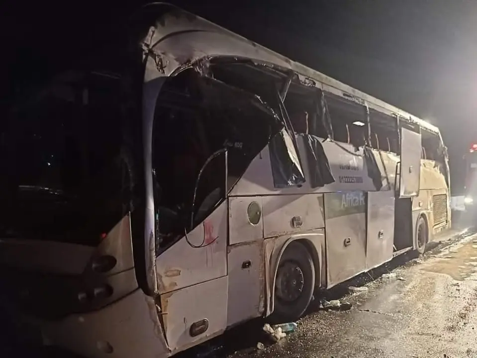 مقتل 16 شخصاً بينهم 10 أردنيين بانقلاب حافلة في جنوب سيناء