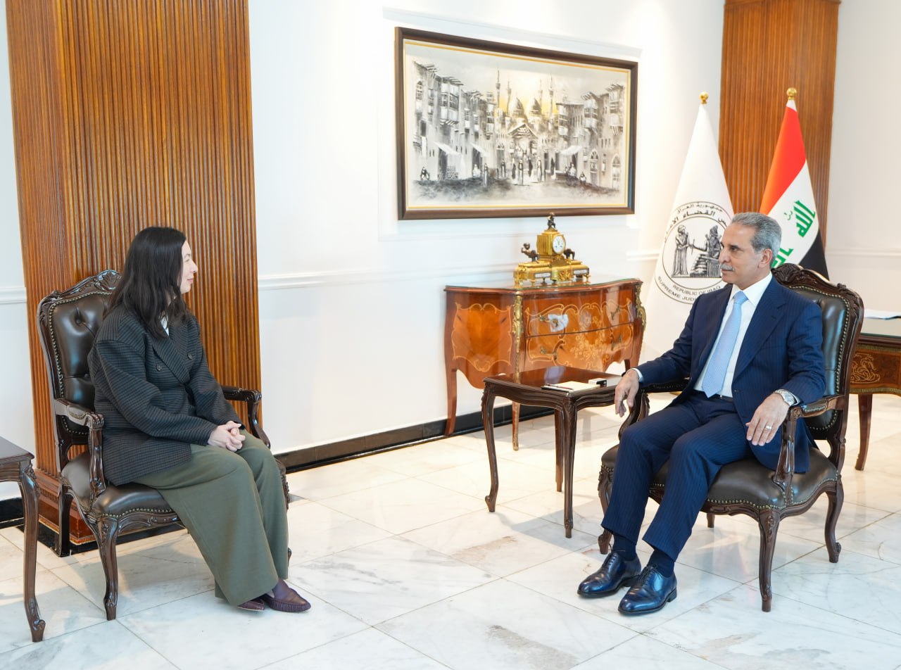القاضي زيدان يبحث مع مسؤولة في المجلس الاطلسي جهود القضاء في ترسيخ سيادة القانون ومكافحة الفساد