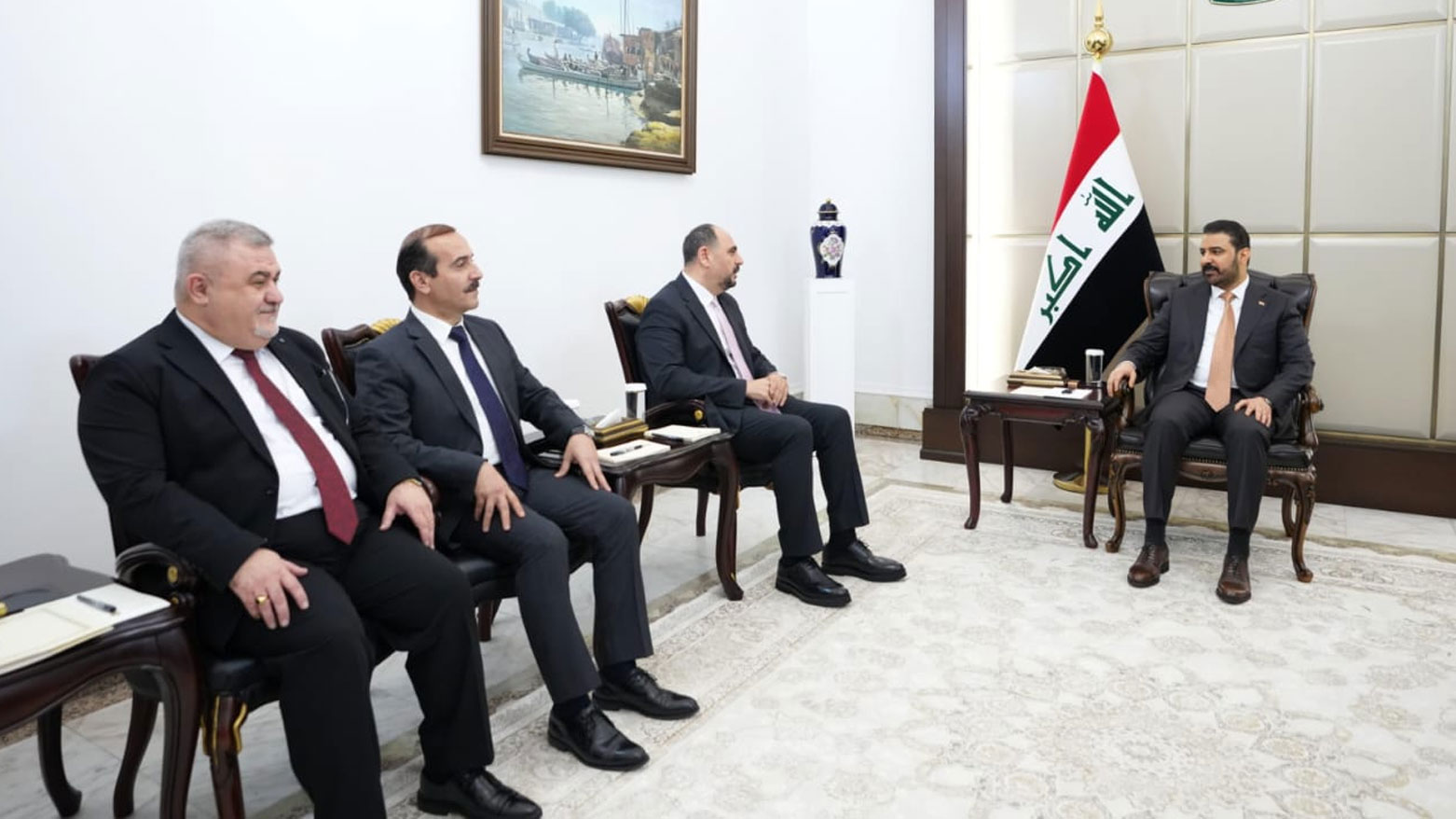 كتلة صويانا المسيحية تبحث مع الزيدي استكمال تشكيلة الحكومة الاتحادية