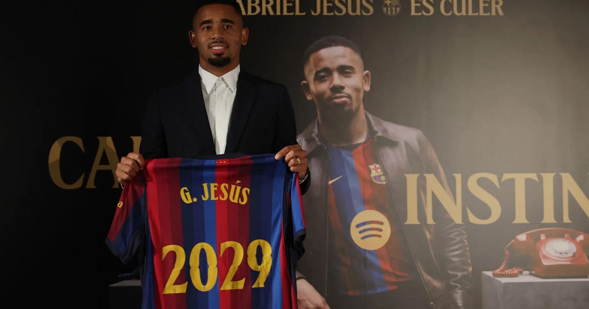 برشلونة يتعاقد مع البرازيلي غابريال جيسوس