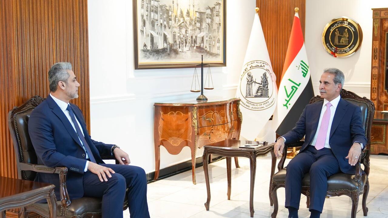 فائق زيدان يبحث مع سفير العراق في طهران مخرجات زيارته الأخيرة