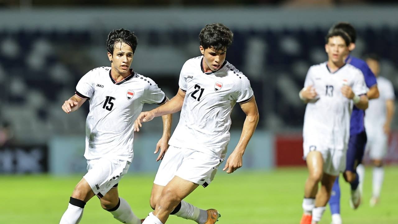 منتخب شباب العراق يتأهل إلى نهائيات كأس آسيا بعد تغلبه على نظيره التايلاندي بثلاثية
