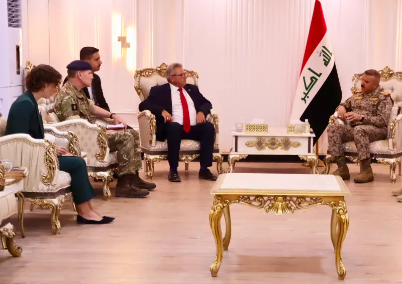 الشمري للقائم بالاعمال البريطاني والسفير التركي : الثلاثين من ايلول بداية صفحة جديدة من العلاقات والتعاون