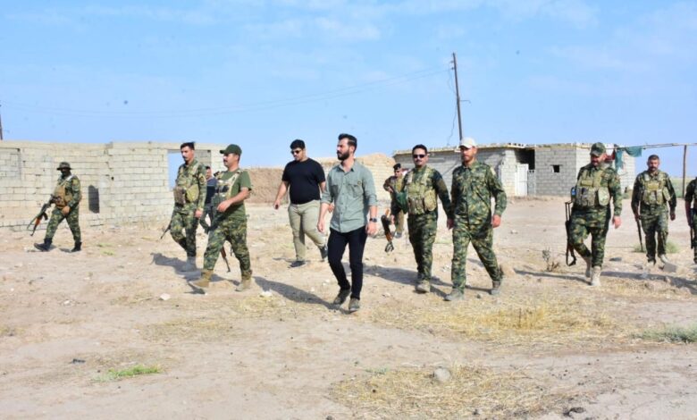 الحشد والجيش ينفذان عملية دهم وتفتيش في قاطع البشير جنوب غربي كركوك