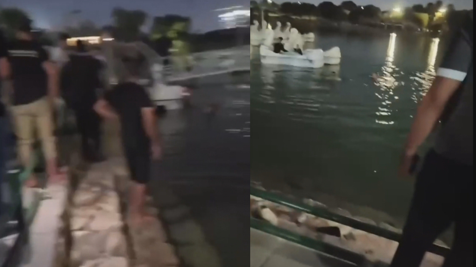 فاجعة في متنزه الزوراء ببغداد.. غرق 3 أفراد من عائلة واحدة إثر انقلاب قارب سياحي