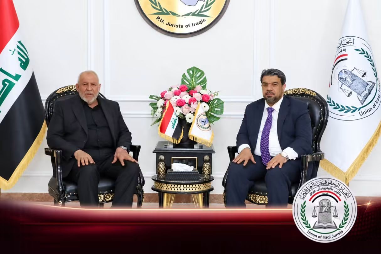 رئيس اتحاد الحقوقيين العراقيين يبحث مع عضو بلجنة الأمن والدفاع النيابية دعم مؤسسات الدولة ودوائرها والمساهمة في حماية المال العام