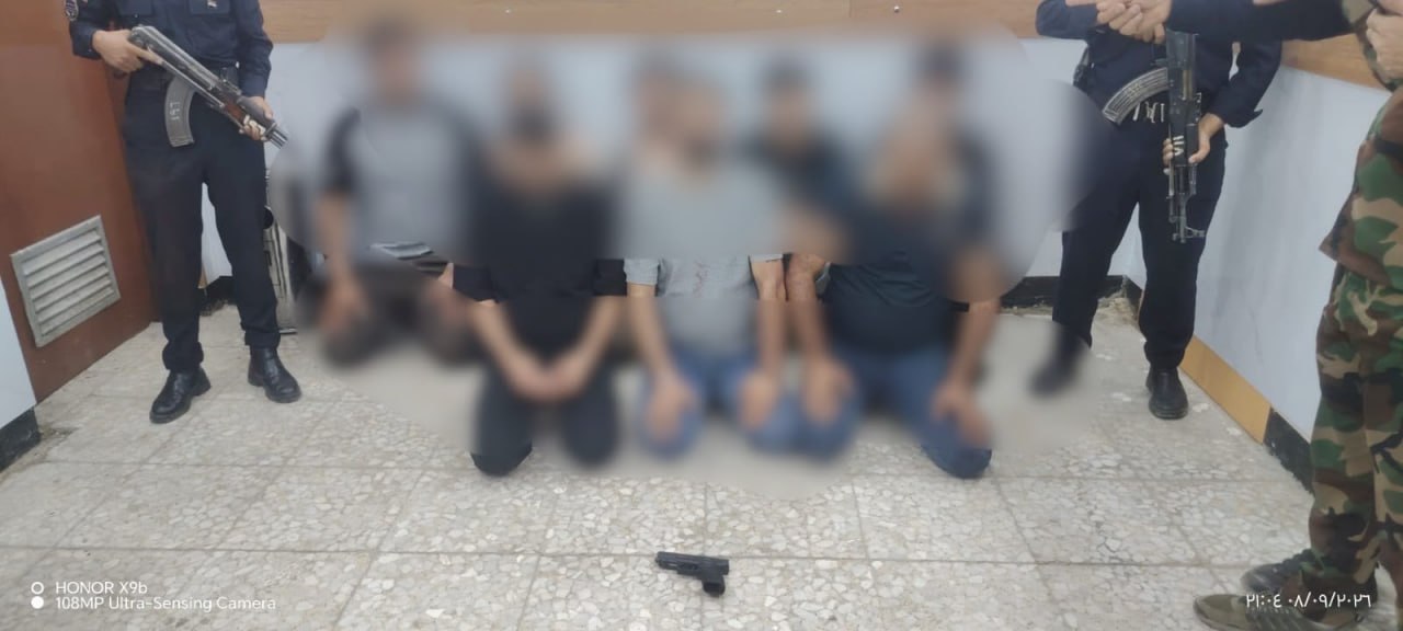 شرطة الرصافة تلقي القبض على طرفي مشاجرة أطلقت خلالها العيارات النارية
