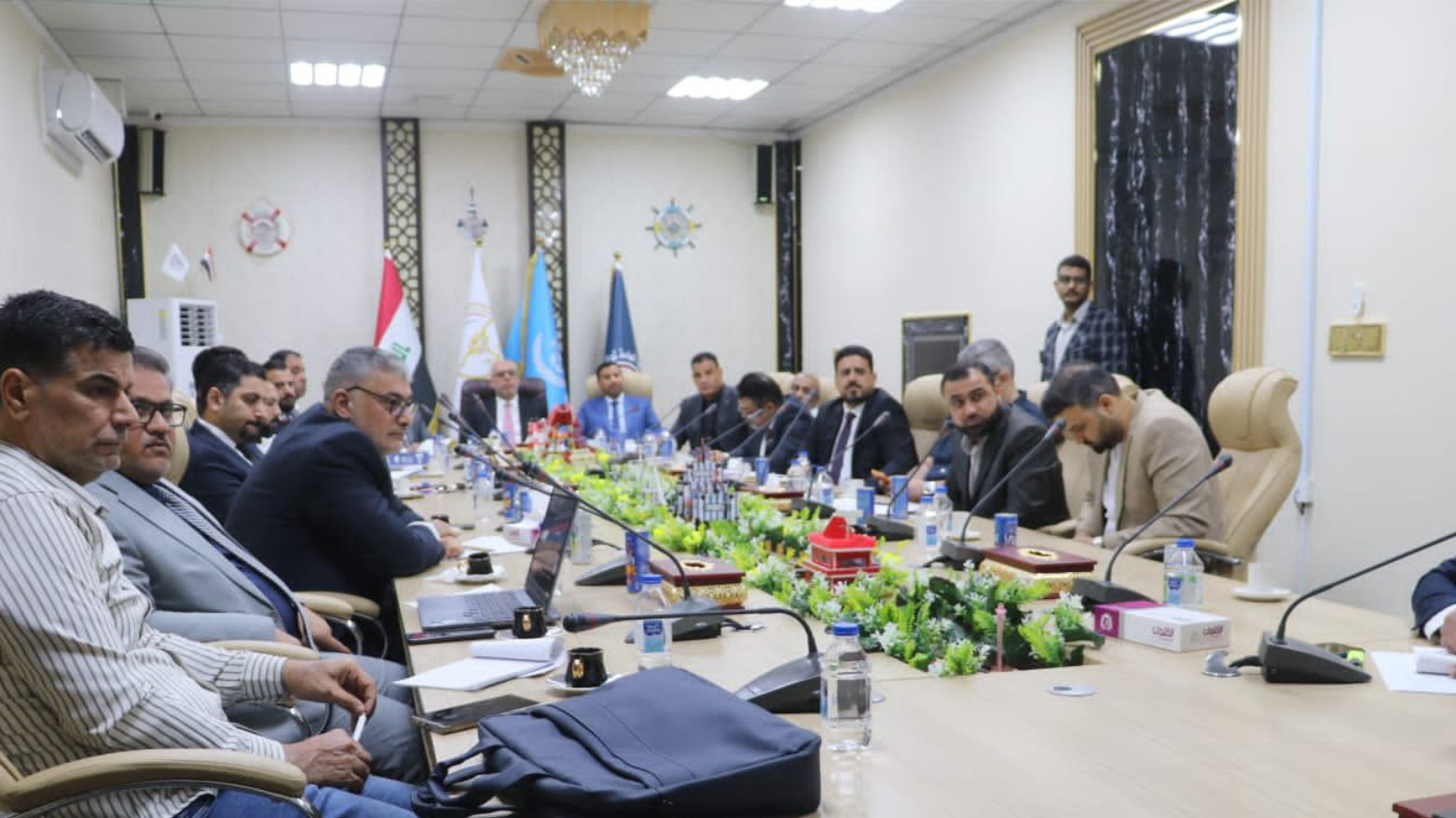تحسباً لإغلاق مضيق هرمز.. موانئ العراق تبحث مع وكالة (GIZ) الألمانية تدابير حماية سلاسل الإمداد