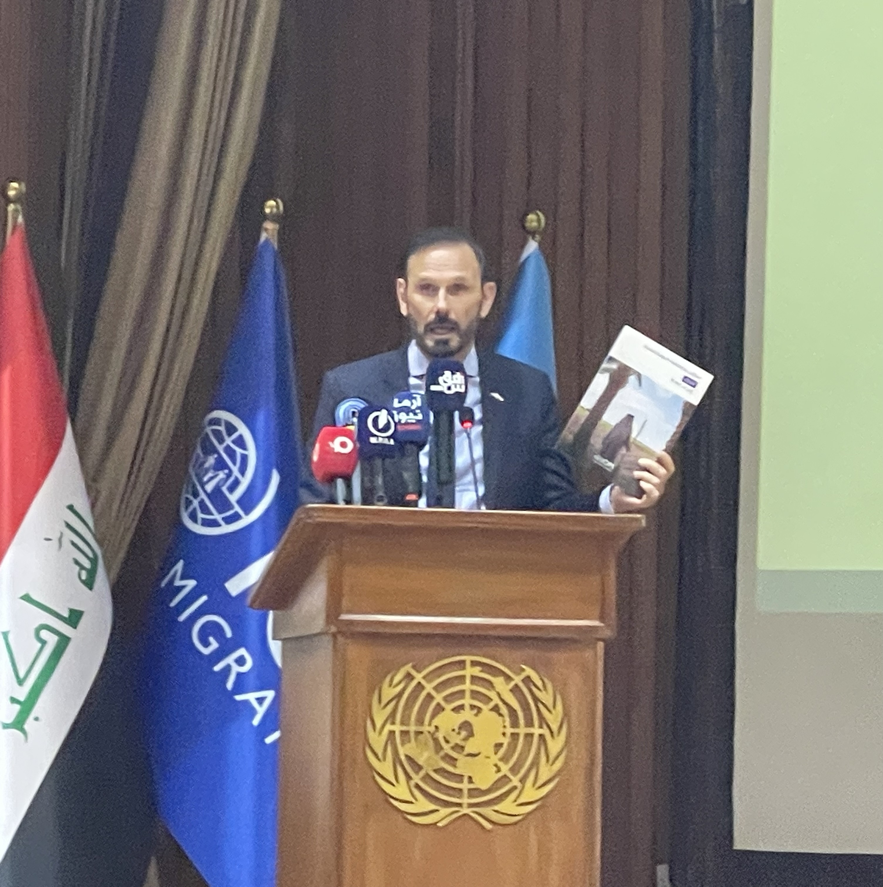 المنظمة الدولية للهجرة : ستراتيجيتنا الجديدة للعراق تدعم حلول النزوح وتفتح مسارات آمنة للهجرة