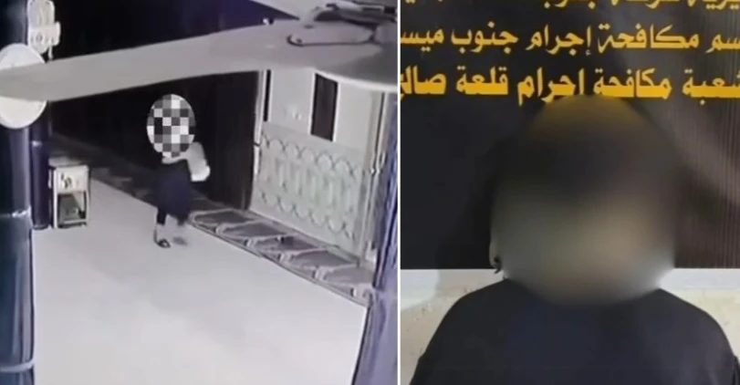الإطاحة بمبتز فتاة وسارق صندوق تبرعات في بغداد وميسان (فيديو)
