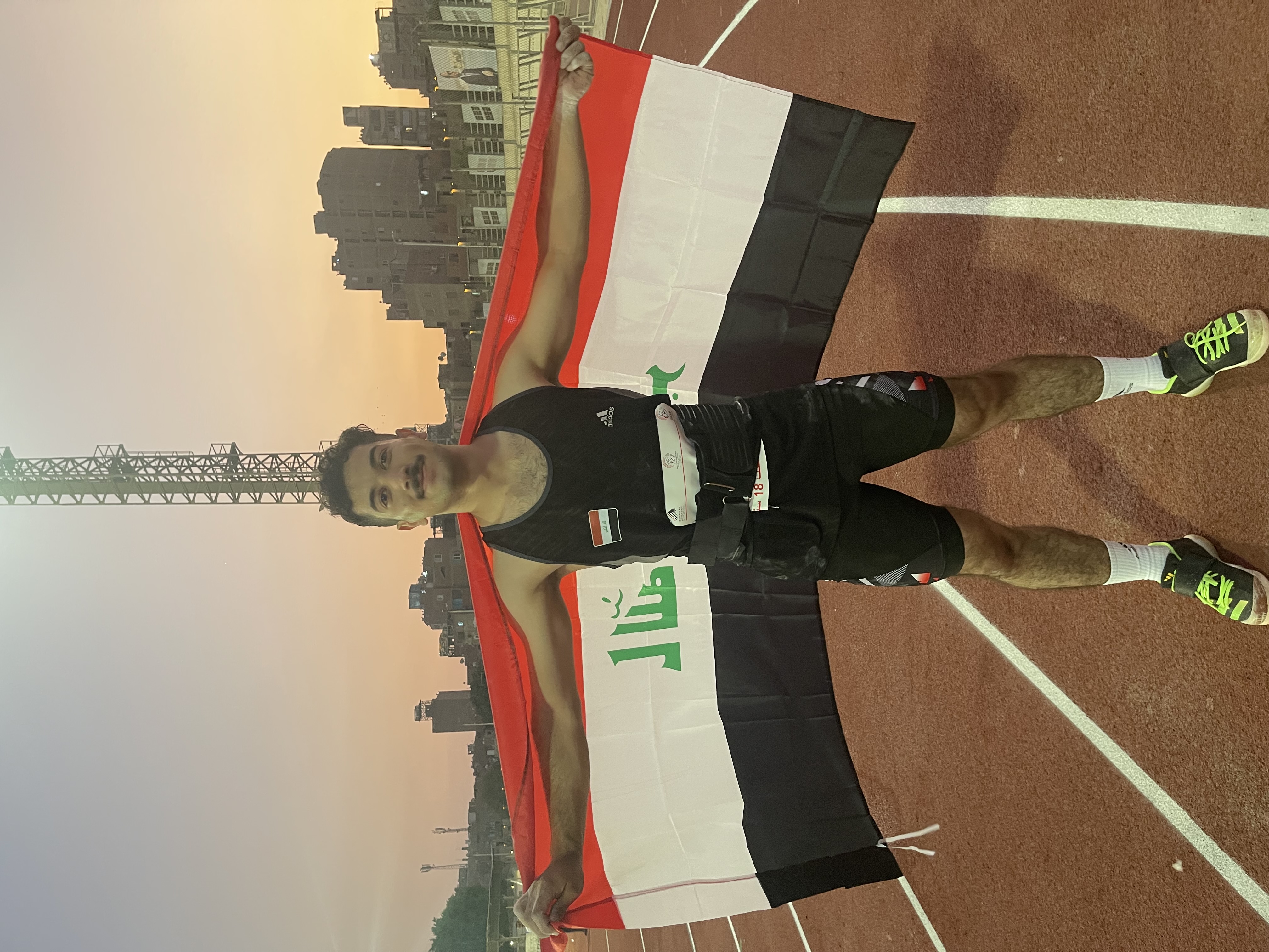 ذهبية للعراق في البطولة العربية للناشئين بالعاب القوى