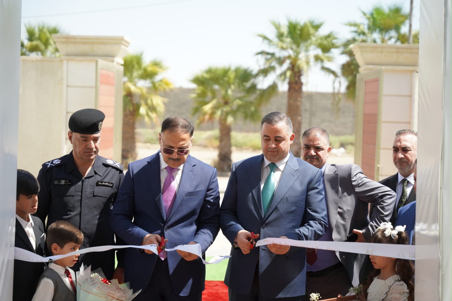 محافظ صلاح الدين يفتتح مبنى دار القضاء في الدجيل