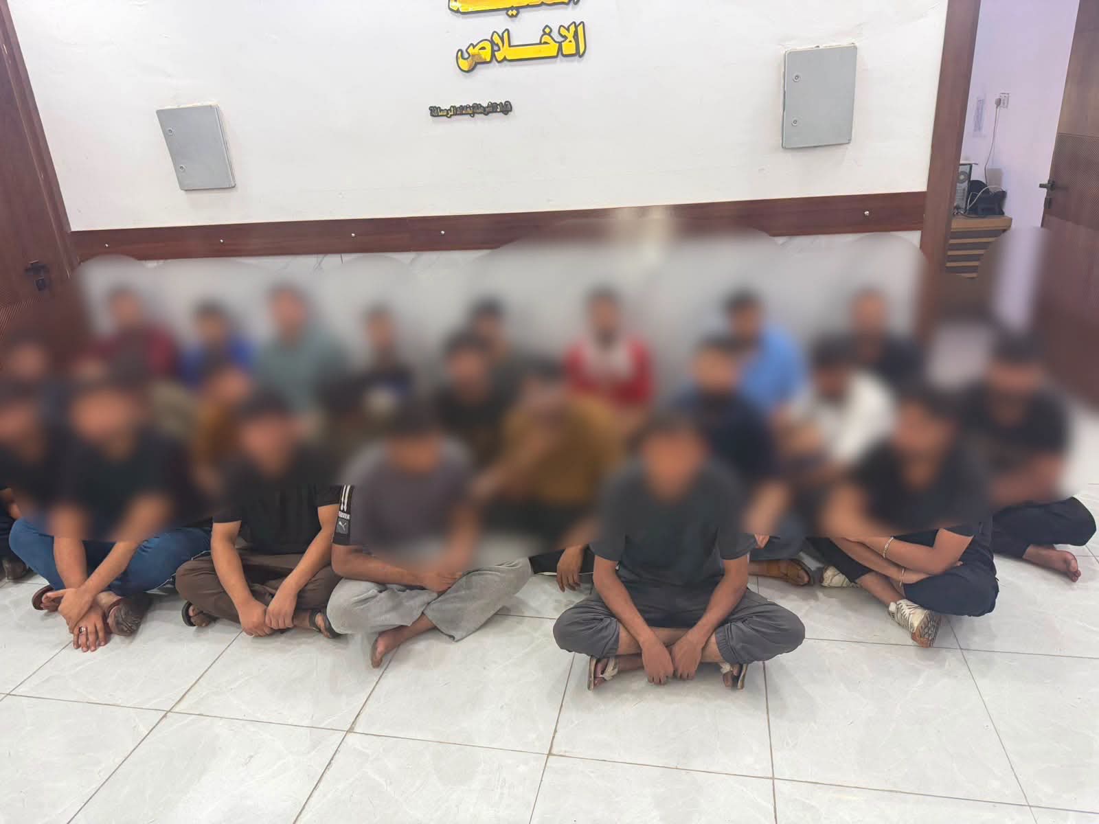 شرطة الرصافة تواصل حملاتها الميدانية وتُلقي القبض على عددٍ من المخُالفين لشروط الإقامة