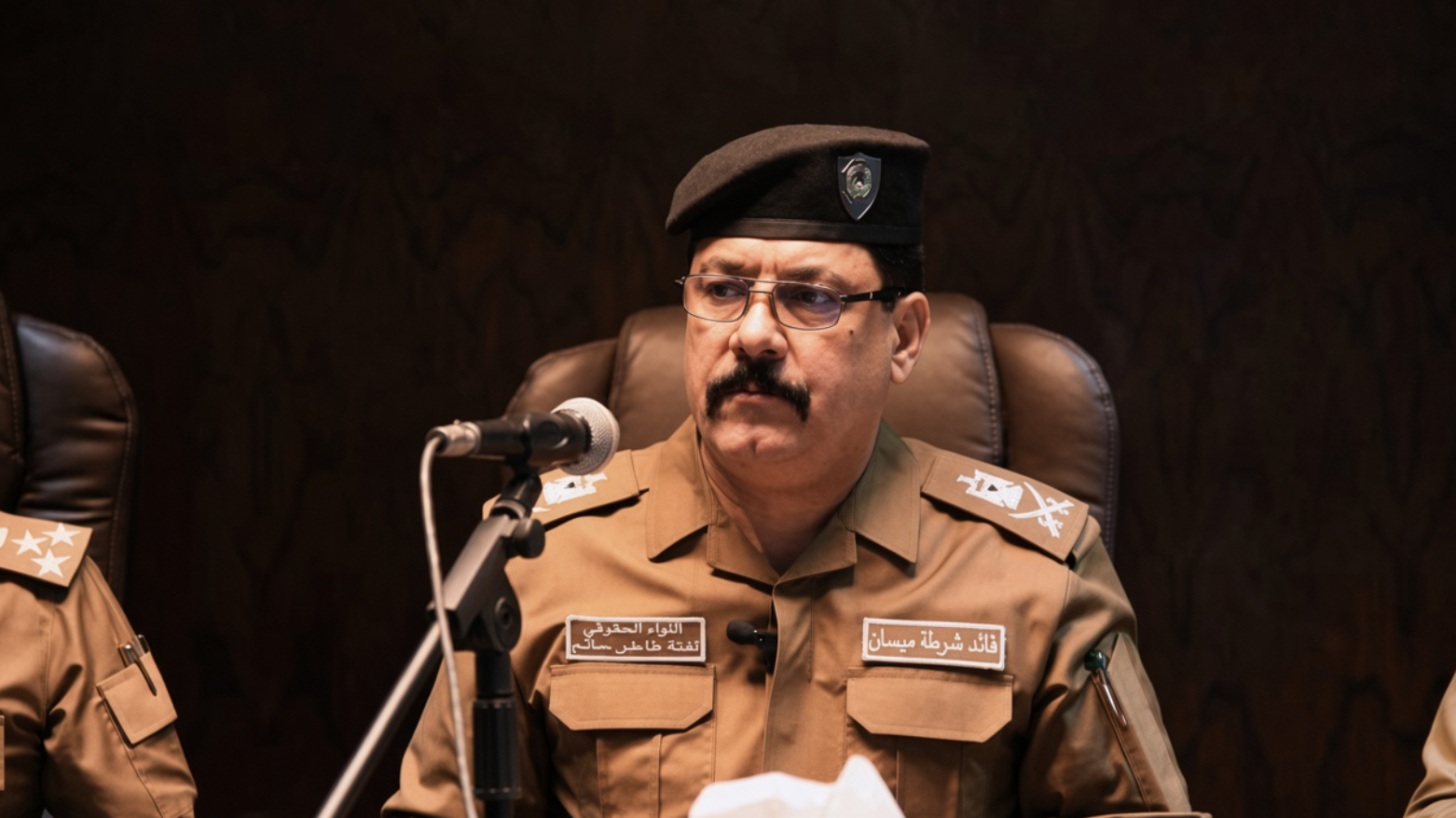 الزيدي يعفي قائد شرطة محافظة ميسان من منصبه
