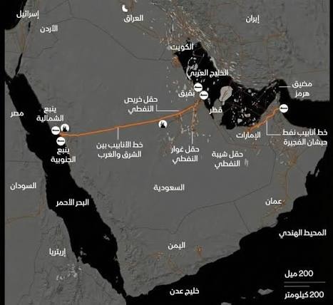 BBC: خمسة بالمئة من وقود العالم خرج من السوق بعد ضرب الخط السعودي