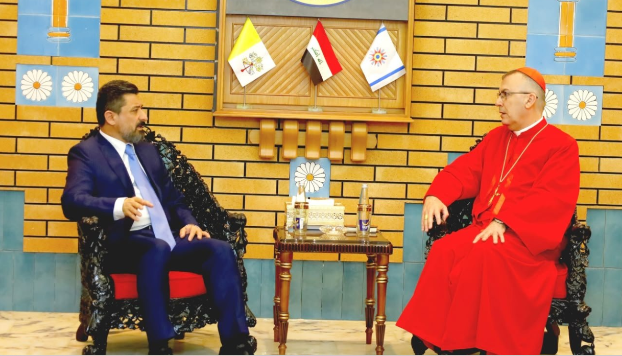 وزير العدل وبطريرك الكنيسة الكلدانية يبحثان إجراءات الوزارة بحماية أملاك المسيحيين وصون حقوقهم