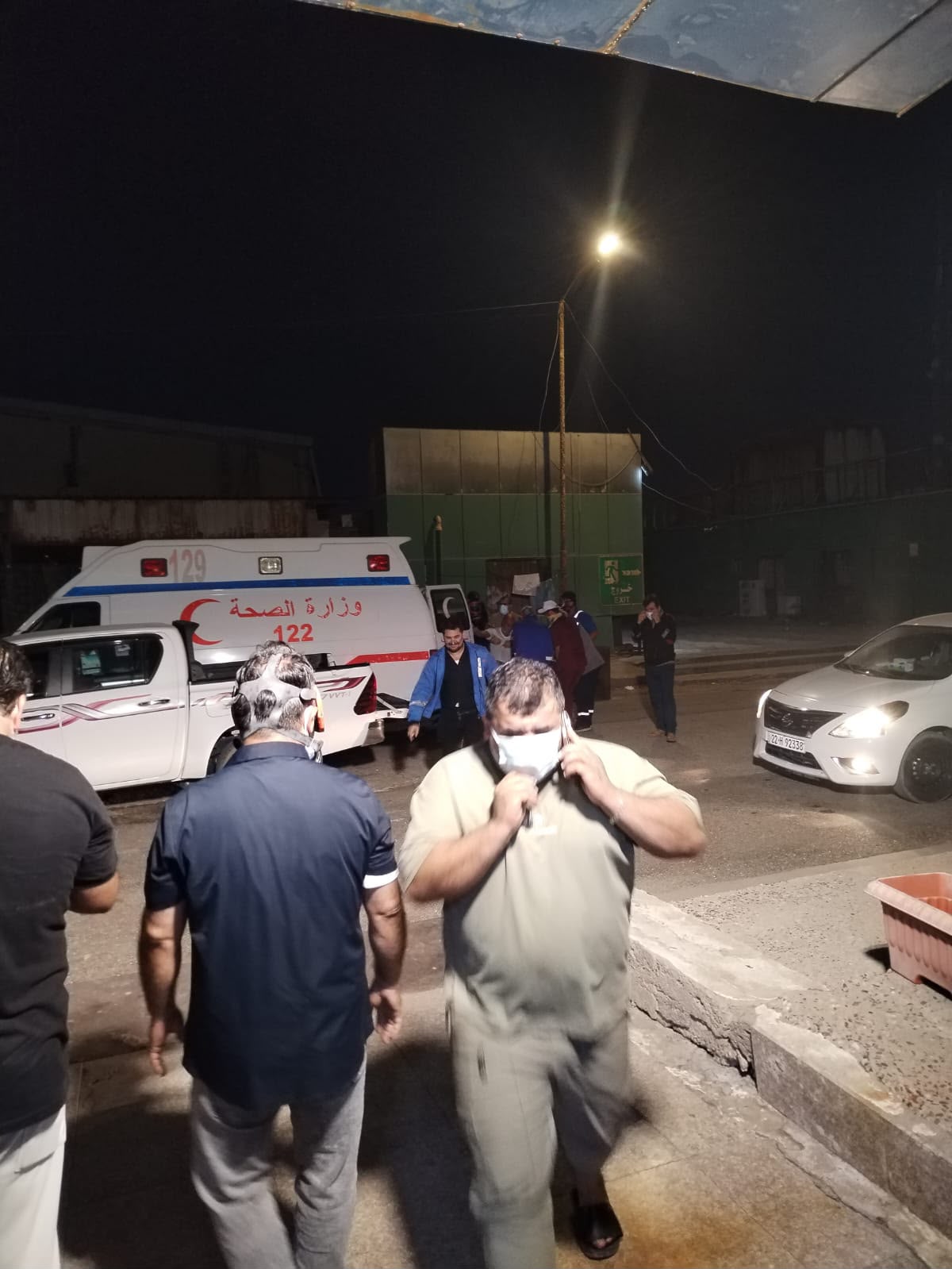 تسرب أمونيا في معمل الأسمدة بالبصرة..يتسبب بإصابات اختناق.. وموظفون محاصرون داخل الورش