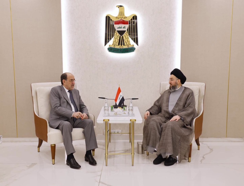 الحكيم والمالكي يبحثان الاستحقاقات المقبلة.. تأكيد على حصر السلاح ومكافحة الفساد