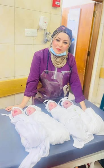 مستشفى بلدروز تشهد ولادة توأم رباعي ثلاثة ذكور وأنثى