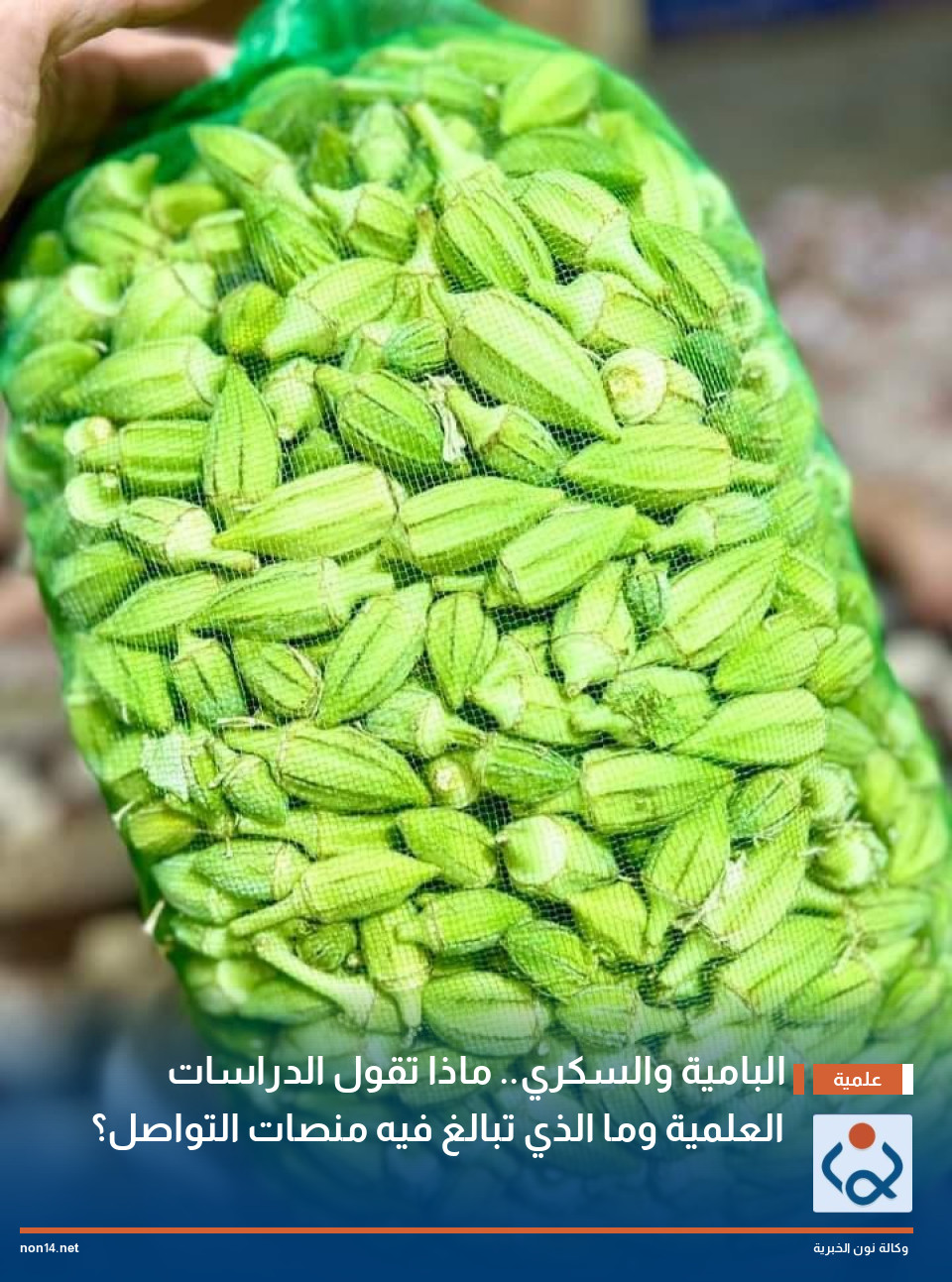 البامية والسكري ماذا تقول الدراسات العلمية وما الذي تبالغ فيه منصات التواصل؟