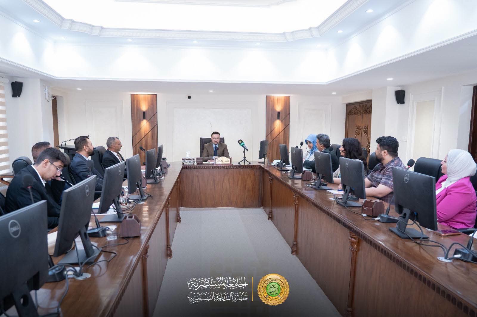 رئيس الجامعة المستنصرية يوجه بتوظيف النتاجات العلمية للارتقاء بالخدمات العلاجية في مركز أمراض الدم