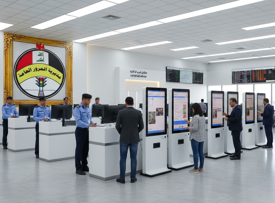 المرور: توقف مؤقت لتسجيل المركبات وإجازات السياقة في بغداد والمحافظات
