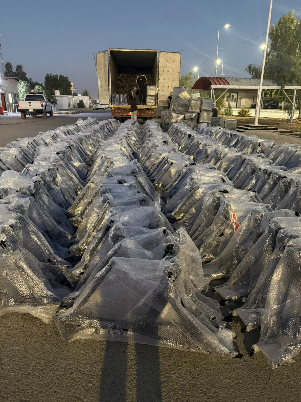 منفذ زرباطية: إحباط محاولة تهريب شواصي دراجات ممنوعة من الاستيراد