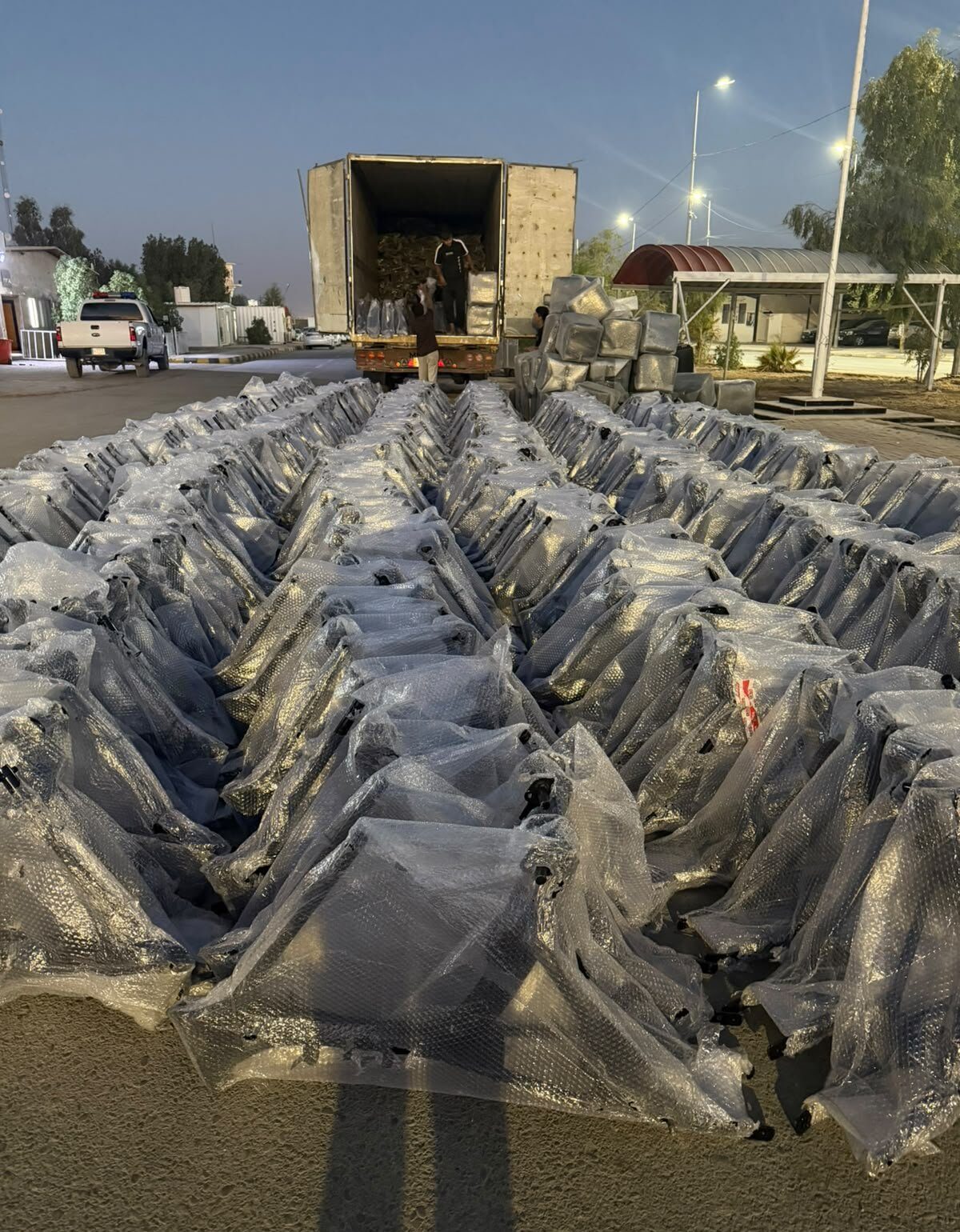 منفذ زرباطية: إحباط محاولة تهريب شواصي دراجات ممنوعة من الاستيراد