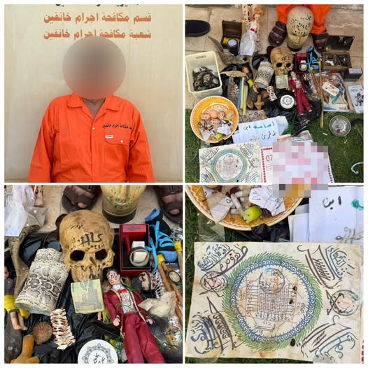 القبض على متهم بممارسة السحر والشعوذة في ديالى