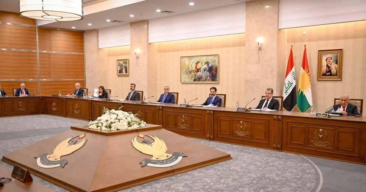 مجلس وزراء اقليم كوردستان يدعو بغداد للالتزام بنسبة (14.14%) لسكان إقليم كوردستان
