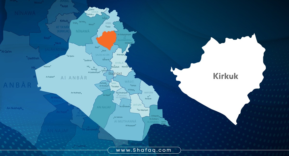 اعتداء بآلة حادة على منتسب شرطة أمام ابنته في كركوك (فيديو)