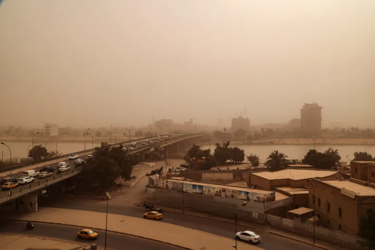 الانواء الجوية: تصاعد للغبار وتفاوت في درجات الحرارة خلال الايام المقبلة