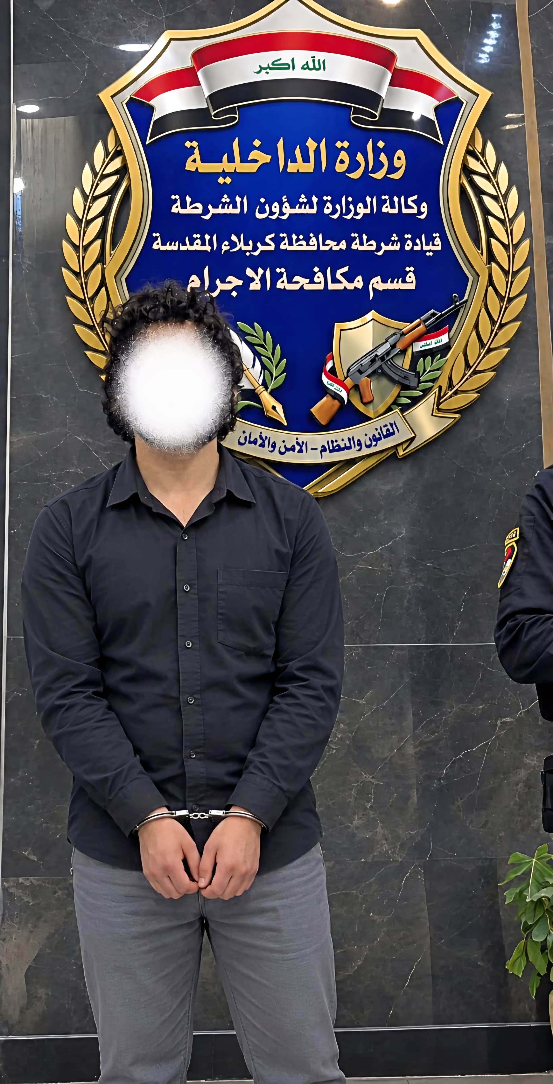 شرطة كربلاء تلقي القبض على متهم محكوم بالإعدام غيابيا بعد مواجهة مسلحة استخدمت فيها القنابل اليدوية