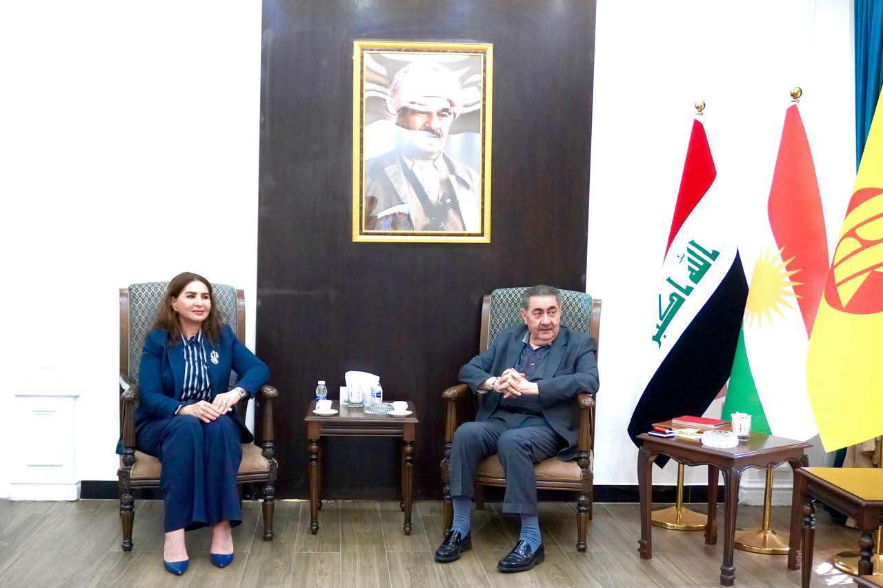 نقيب المحامين العراقيين تزور المكتب السياسي للحزب الديمقراطي الكردستاني في بغداد وتبحث أهمية تعزيز سيادة القانون