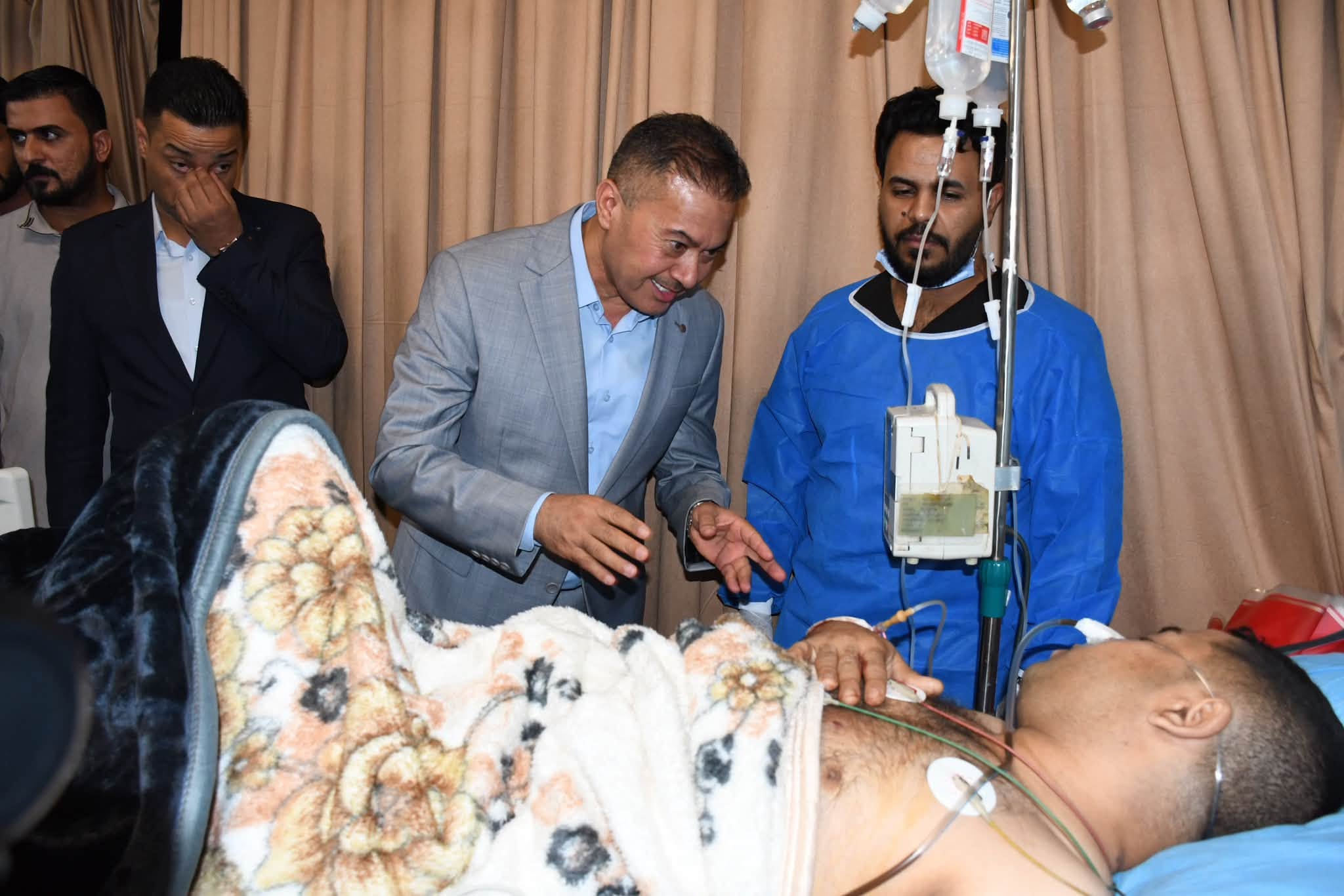 شؤون المخدرات: إصابة مدير مكافحة مخدرات شمال ذي قار باشتباكات مع متهمين في الشطرة