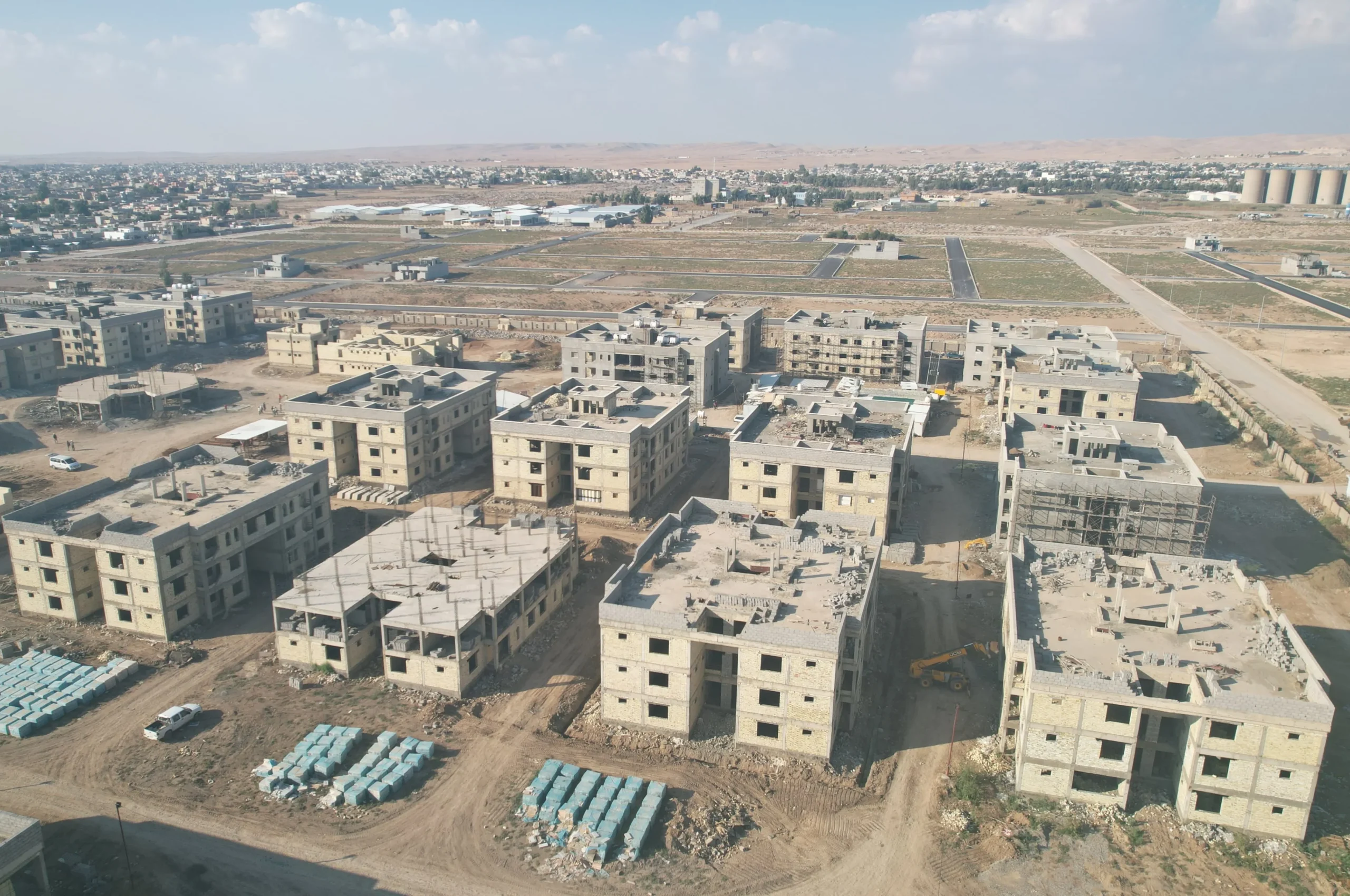 وزارة الإعمار: نهاية 2027 سيشهد إنجاز 1000 دار سكنية كدفعة أولى من الألف دار في النهروان