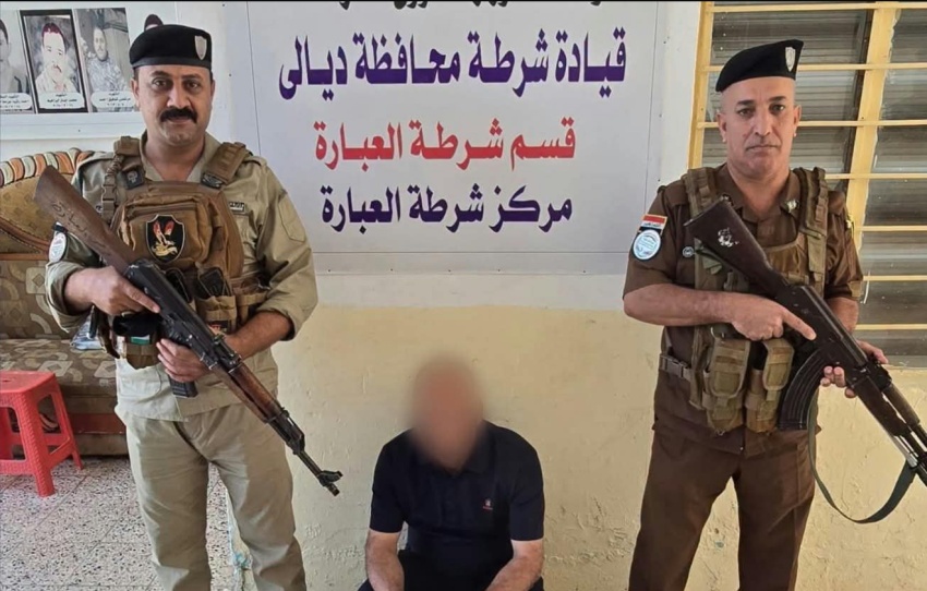 وفق المادة 4 إرهاب.. الإطاحة بمتهم مطلوب في ناحية العبارة بديالى