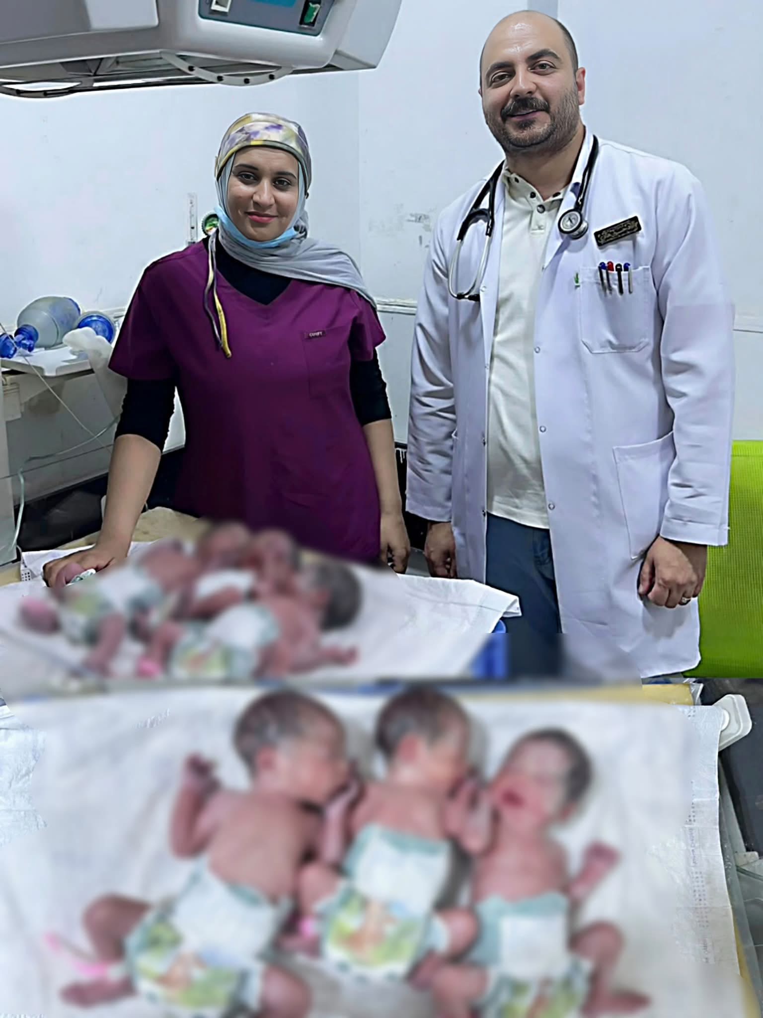 تسجيل ولادة ثلاثة توائم في الديوانية