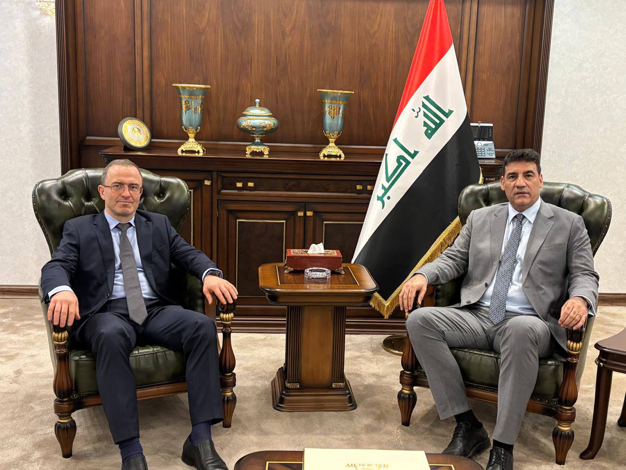 العراق وروسيا يبحثان تعزيز العلاقات الثنائية وتوسيع آفاق التعاون المشترك بين البلدين