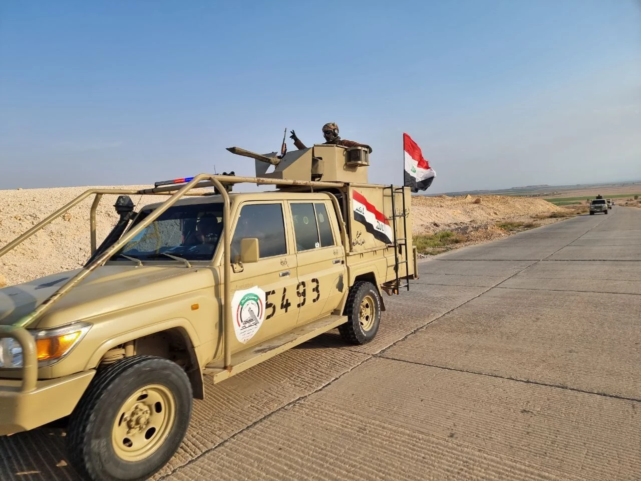 الحشد الشعبي يتخذ إجراءات امنية لحماية ابراج نقل الطاقة في الانبار