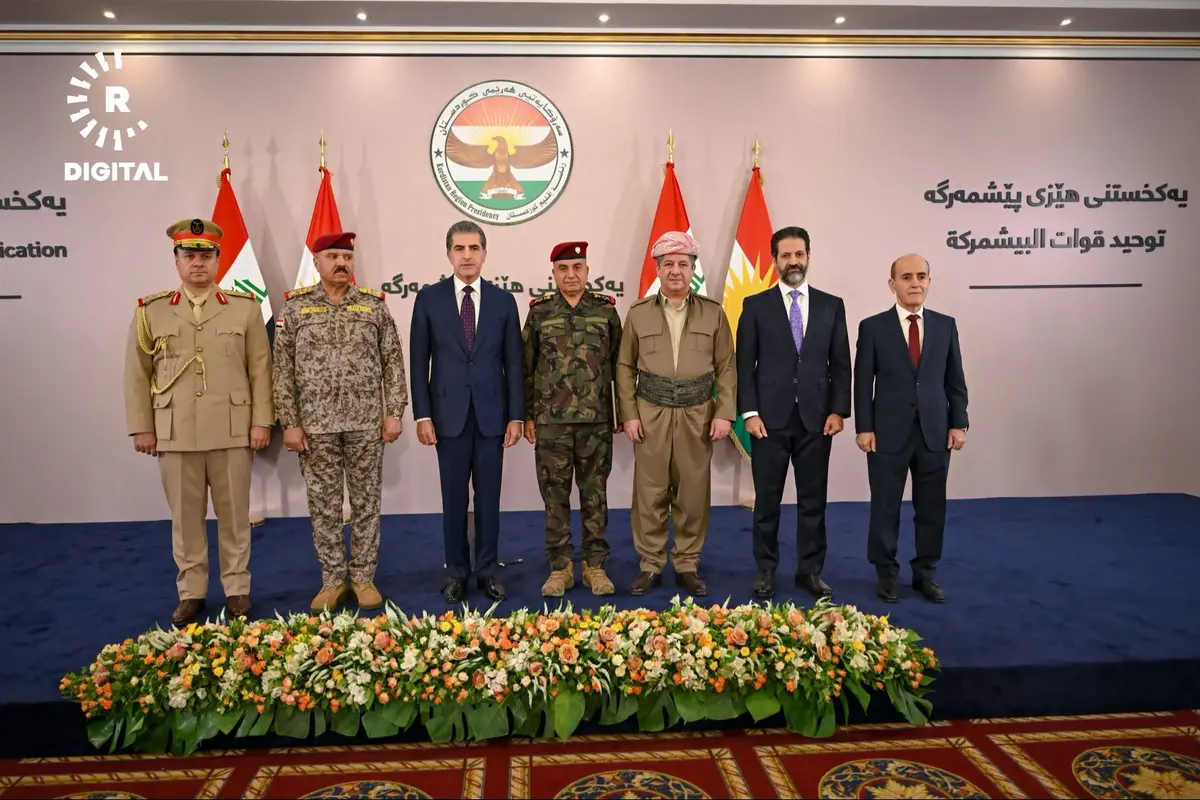 البيشمركة تحت راية واحدة.. خطوة تاريخية يقودها نيجيرفان بارزاني