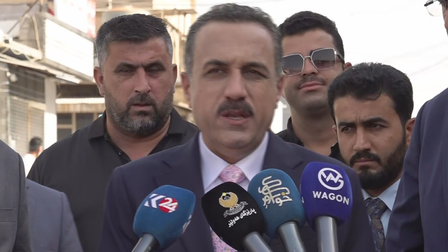 محافظ أربيل يطمئن الموظفين: توزيع الأراضي مستمر وشاوويس ستُحل مشكلتها بأقرب موقع