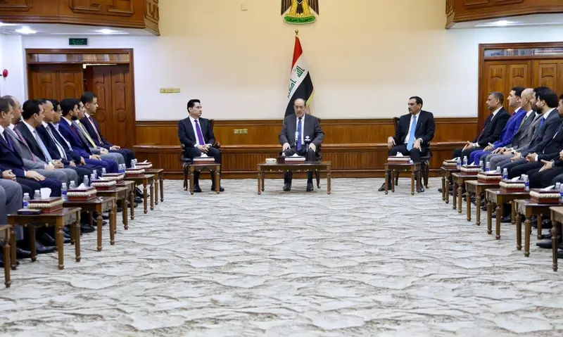 المالكي يؤكد اهمية تغليب المصلحة الوطنية وتعزيز الحوار والتفاهم بين القوى السياسية
