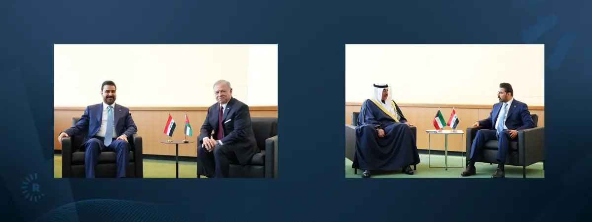 الزيدي يبحث مع أمير الكويت والعاهل الأردني تطورات الأوضاع في المنطقة
