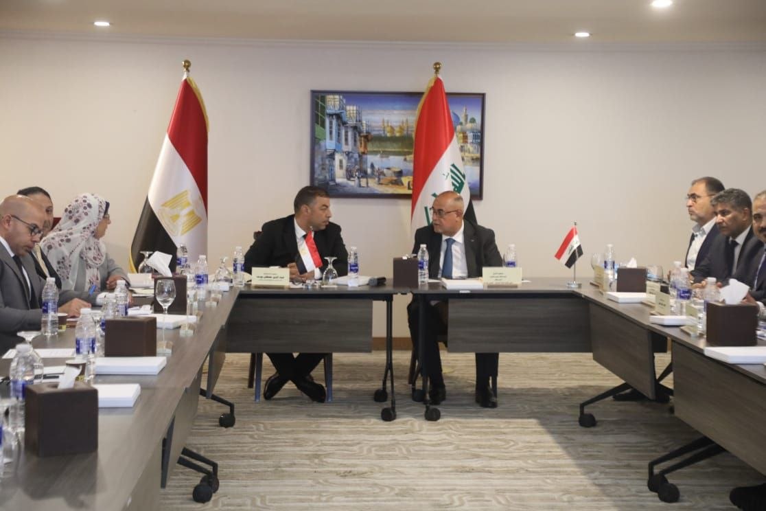 انعقاد الاجتماع الثاني للجنة الفنية العراقية_المصرية المشتركة لنقل البضائع والمسافرين