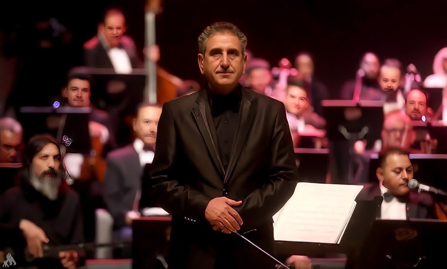 علي خصاف أول موسيقي عراقي تُقدَّم أعماله في النمسا وينال شهادة فخرية